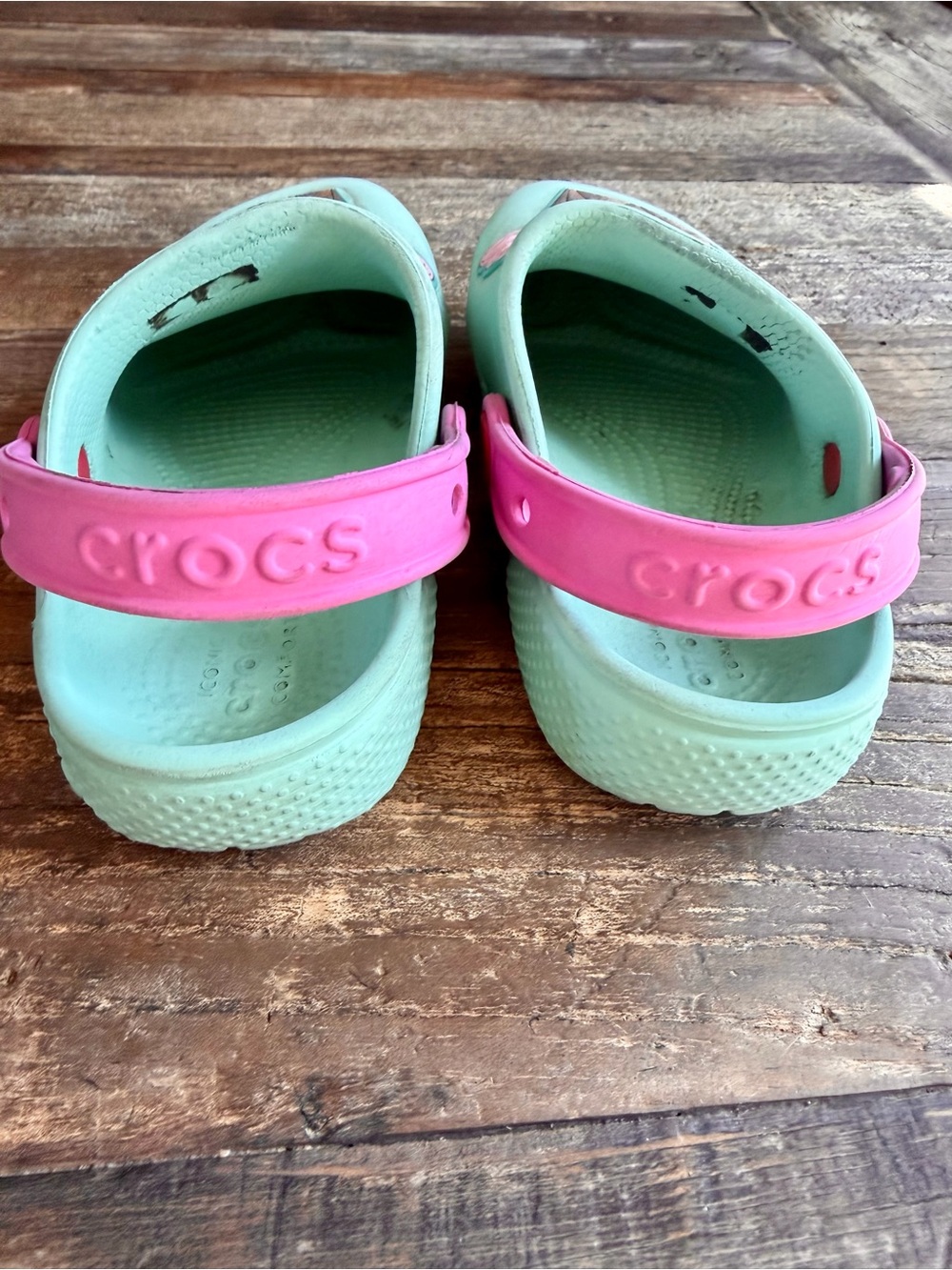 Kids Fun Lab Ice cream Crocs Sz 12 - Picture 4 of 6